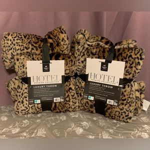 Members Mark faux fur throw blankets